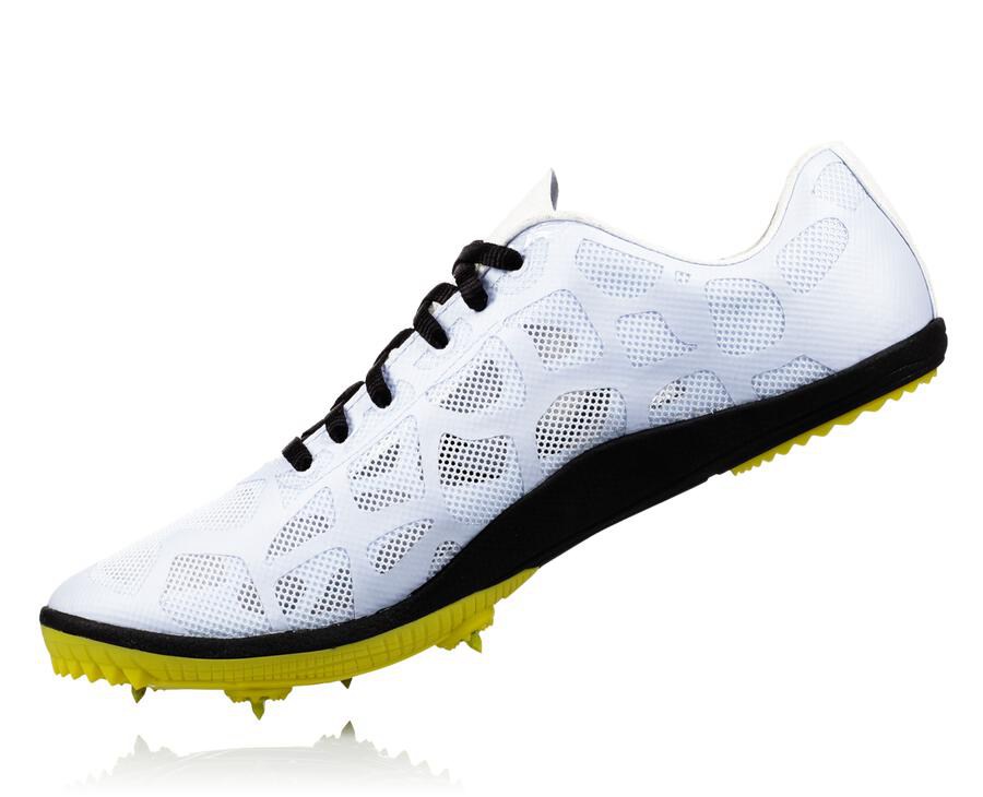 Spikes Atletismo Hoka One One Masculino Branco/Azuis - Rocket X - 623-YKRLOT